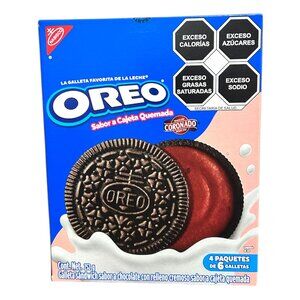 OREO Cajeta Quemada Sandwich Cookies - Limited Edition - 4 Snack Packs (6/Pack)